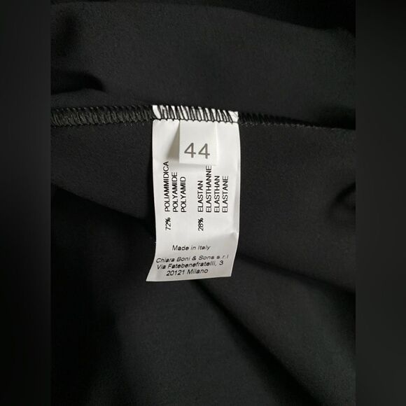 Chiara Boni La Petite Robe Naffy V-Neck Fit-&-Flare Dress size 8 - Picture 12 of 12